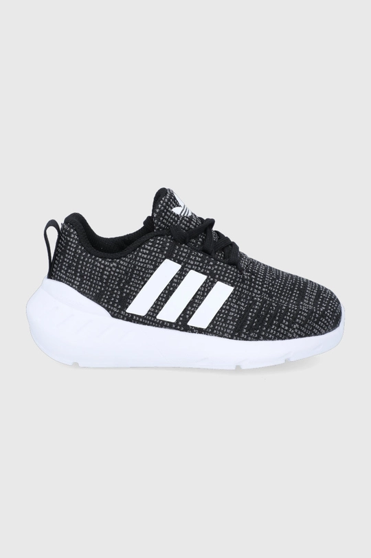 čierna Detské topánky adidas Originals Swift Run GW8180 Chlapčenský