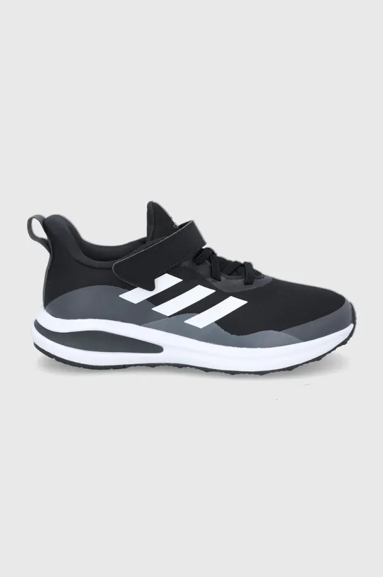 чорний Дитячі черевики adidas Fortarun Для хлопчиків