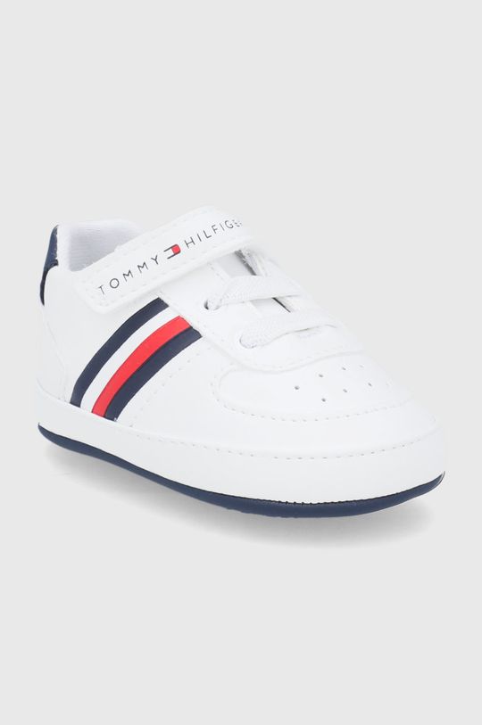 Dětské boty Tommy Hilfiger bílá