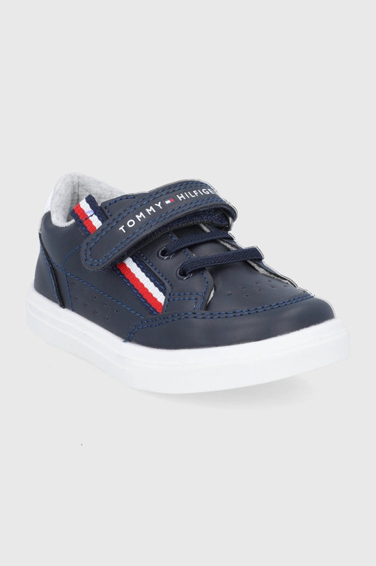 Detské topánky Tommy Hilfiger tmavomodrá