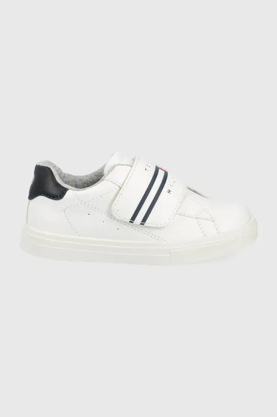 biały Tommy Hilfiger sneakersy dziecięce Chłopięcy