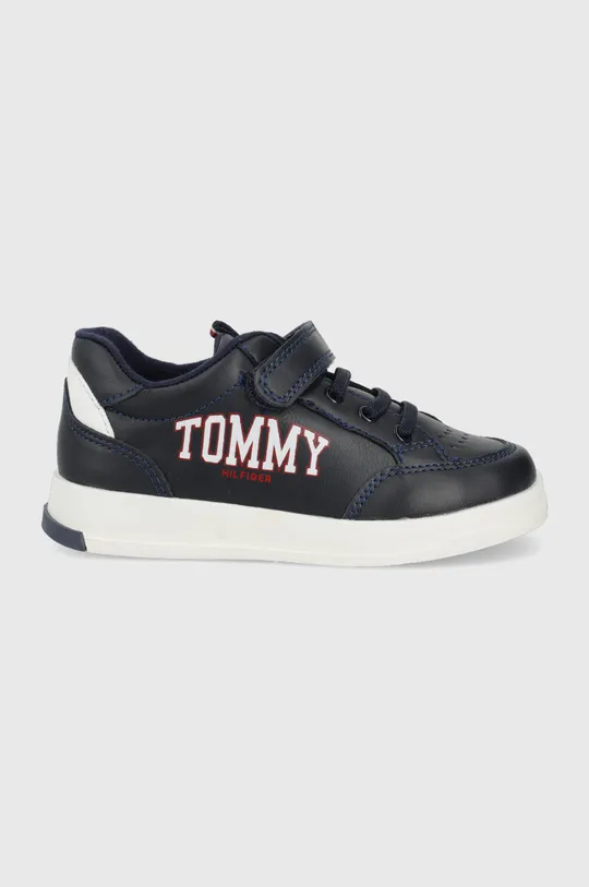 granatowy Tommy Hilfiger sneakersy dziecięce Chłopięcy