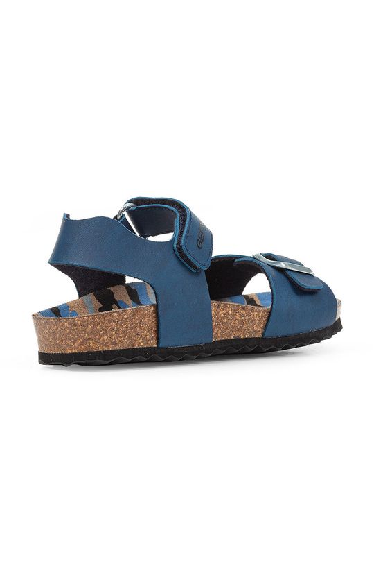 oceľová modrá Detské sandále Geox