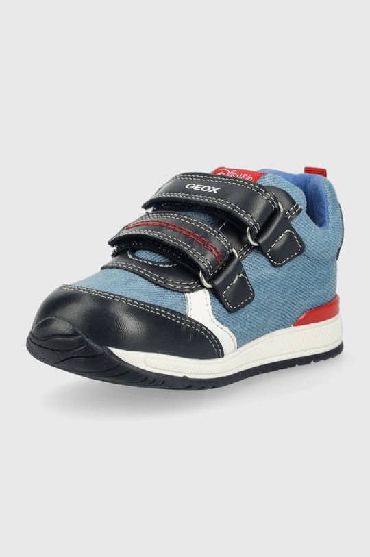 Dětské sneakers boty Geox  Svršek: Textilní materiál, Přírodní kůže Vnitřek: Textilní materiál, Přírodní kůže Podrážka: Umělá hmota