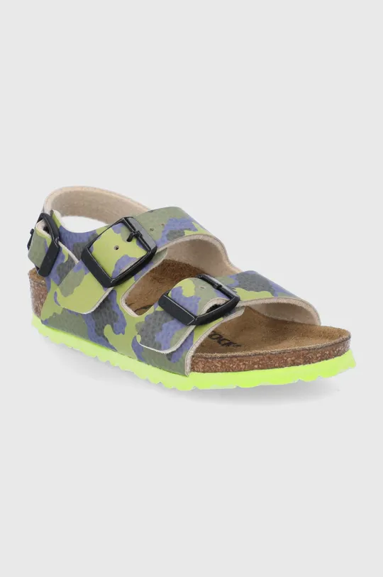 Birkenstock - Detské sandále Milano Kinder zelená