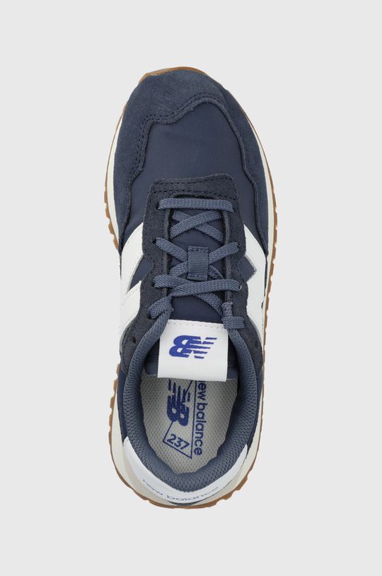 námořnická modř Dětské sneakers boty New Balance Gs237pd