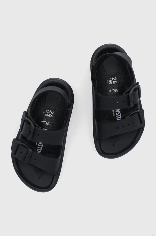 czarny Birkenstock sandały dziecięce Mogami