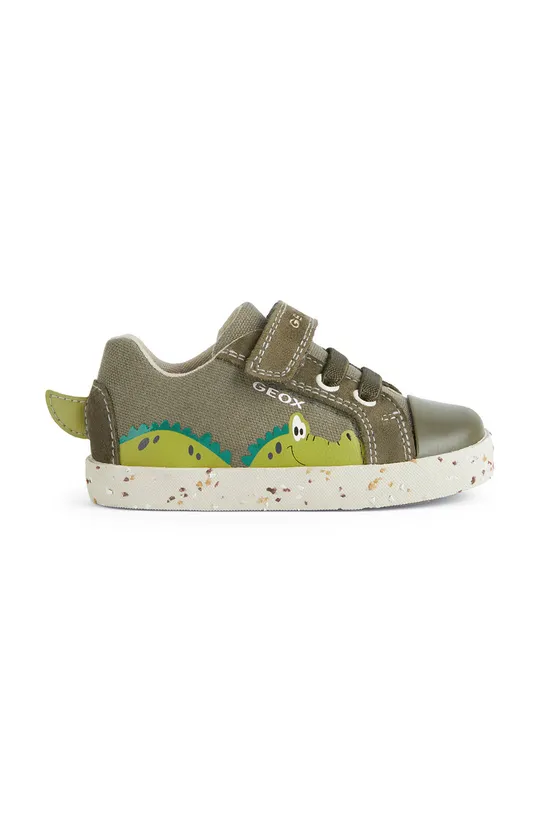 зелёный Детские ботинки Geox Для мальчиков