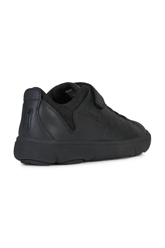 čierna Detské kožené topánky Geox