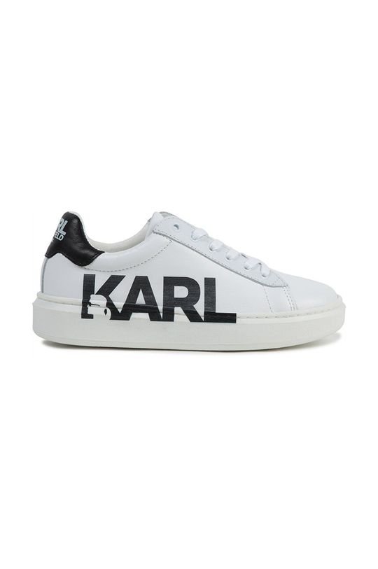 Karl Lagerfeld buty skórzane dziecięce Z29043.36.39 biały