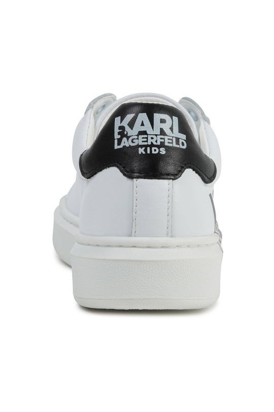 biały Karl Lagerfeld buty skórzane dziecięce Z29043.36.39