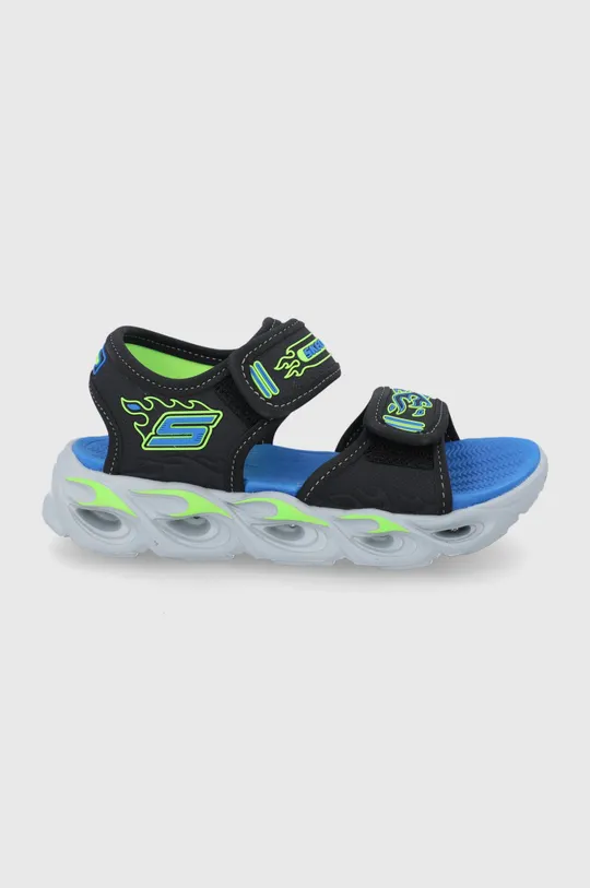 nero Skechers sandali per bambini Ragazzi