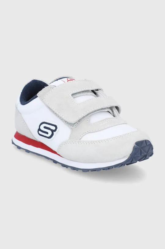 Detské topánky Skechers biela