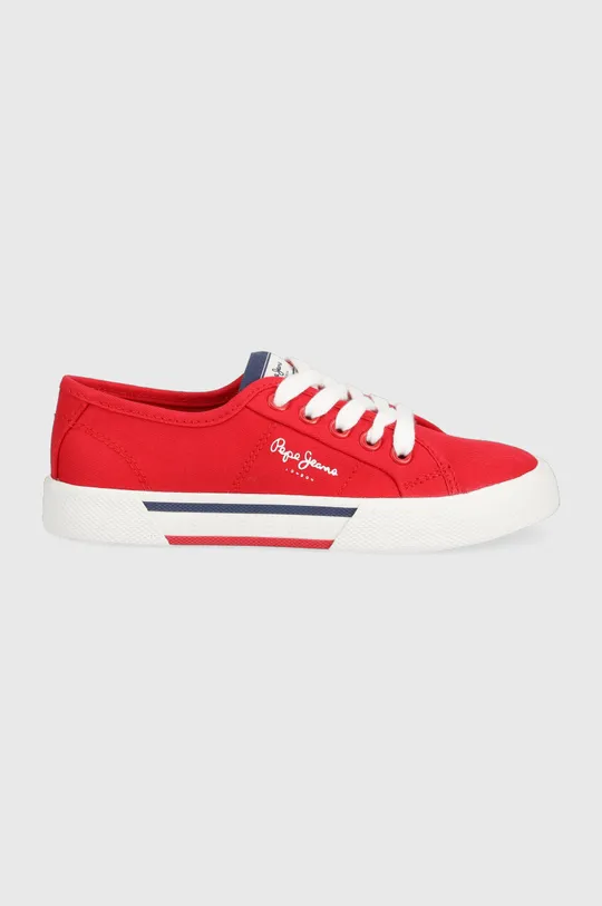 κόκκινο Παιδικά πάνινα παπούτσια Pepe Jeans Για αγόρια
