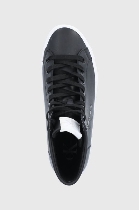 černá Kožené boty Calvin Klein Jeans