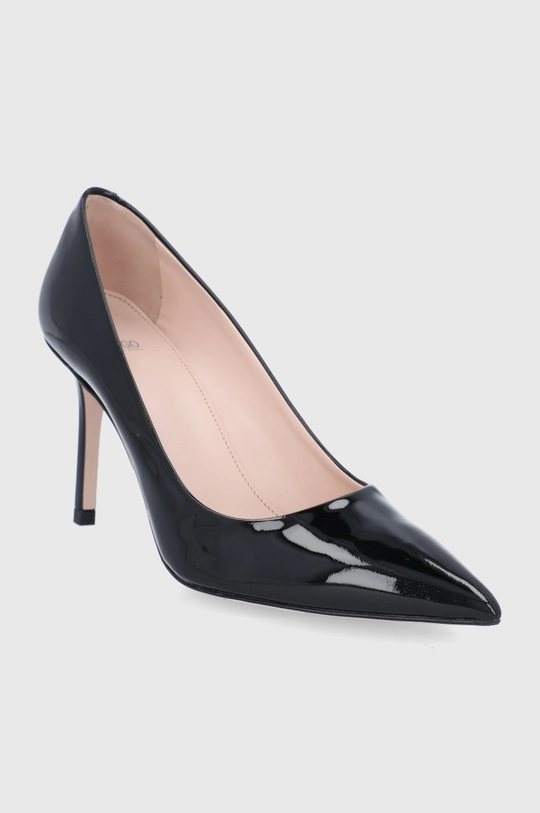 Hugo Szpilki skórzane Ines Pump 85-P 50424229.001 czarny