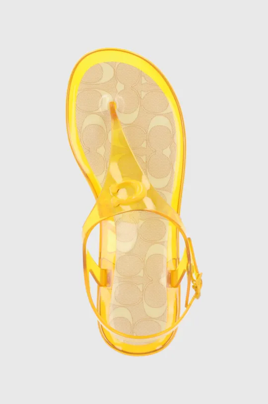 žltá Sandále Coach