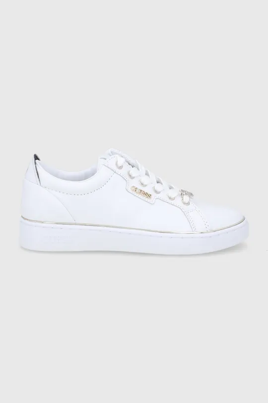 λευκό Guess - Δερμάτινα παπούτσια Γυναικεία