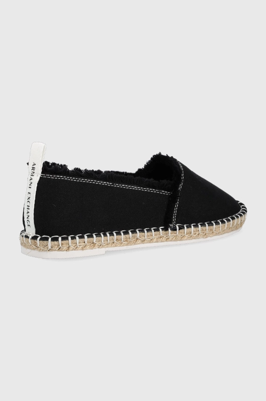 Espadrile Armani Exchange crna