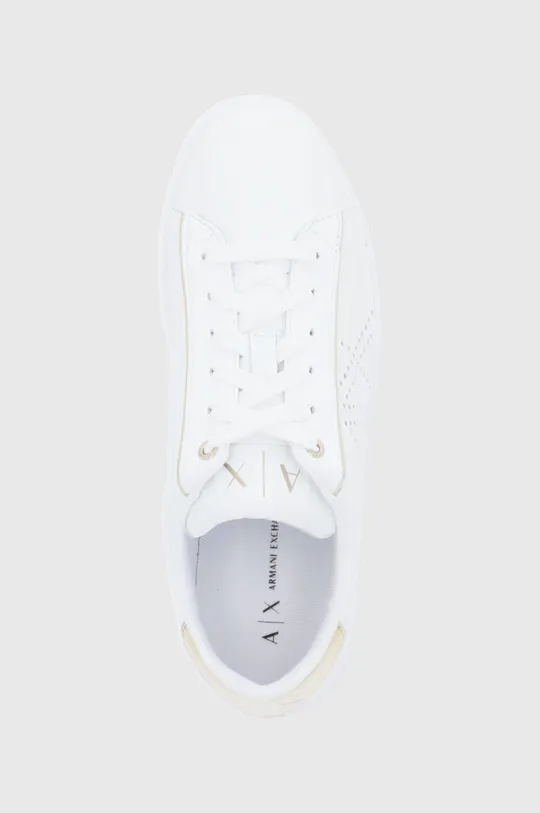 белый Кожаные ботинки Armani Exchange