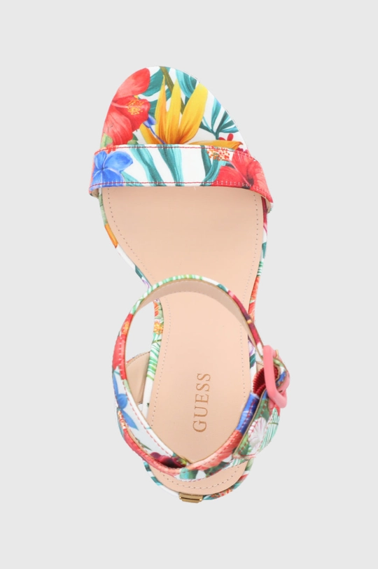 multicolor Guess sandały