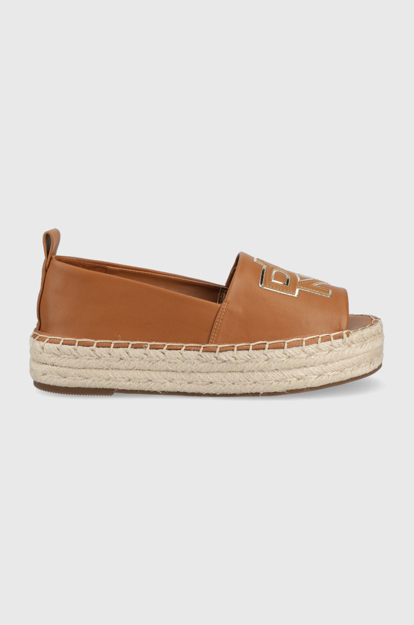 maro auriu Dkny espadrile Maddy De femei