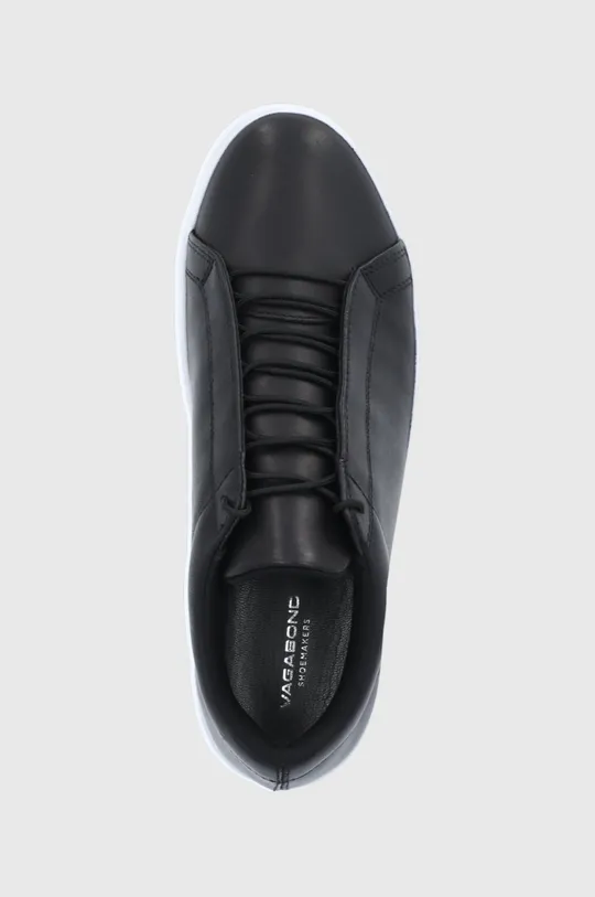 fekete Vagabond Shoemakers bőr cipő Zoe