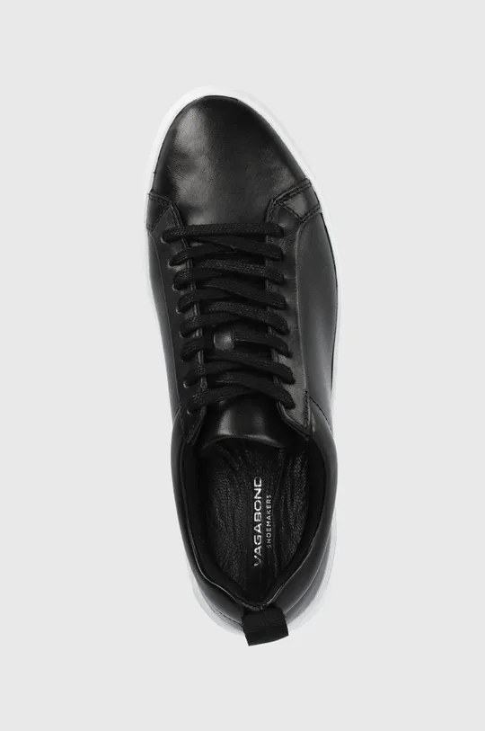 fekete Vagabond Shoemakers bőr sportcipő Zoe Platform