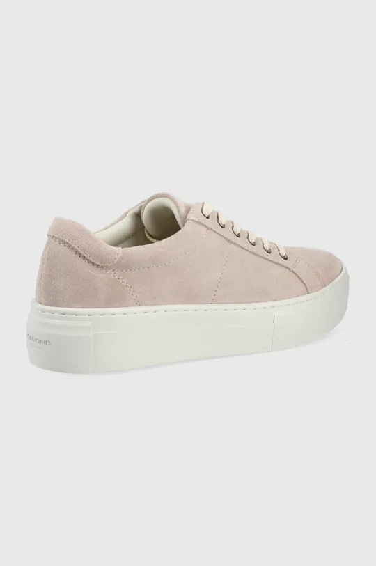 Замшеві кросівки Vagabond Shoemakers Zoe Platform рожевий