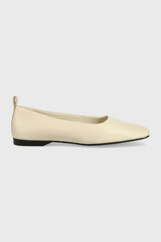 bézs Vagabond Shoemakers bőr balerina cipő Delia Női