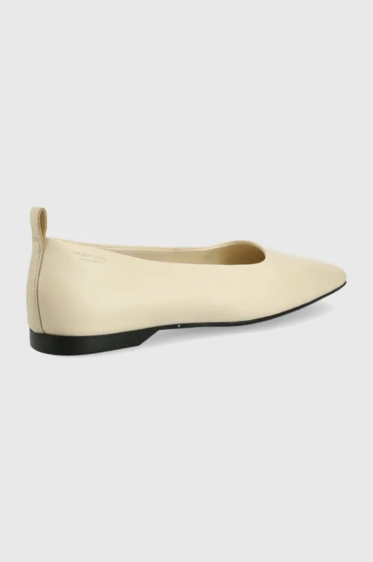 Vagabond Shoemakers bőr balerina cipő Delia bézs