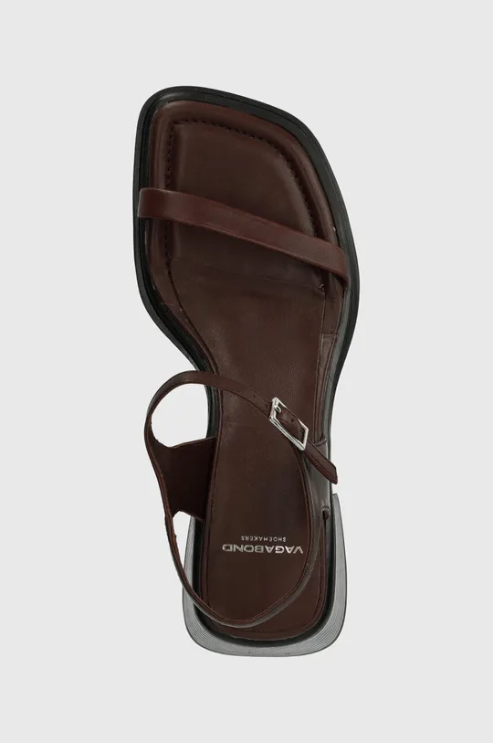 hnedá Kožené sandále Vagabond Shoemakers INES