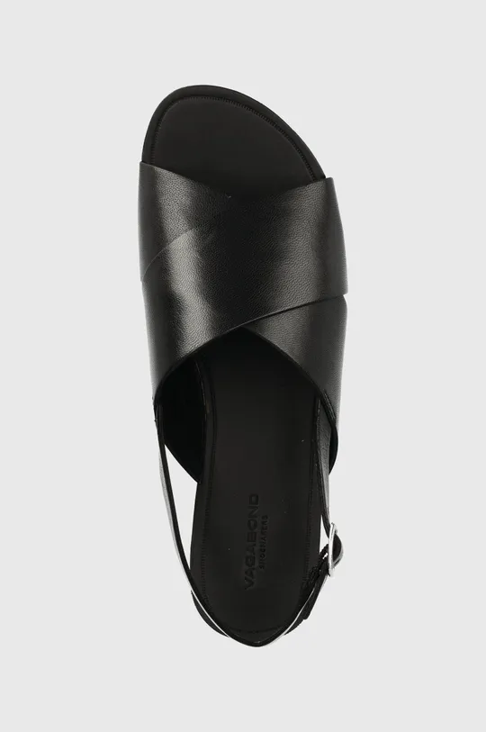 černá Kožené sandály Vagabond Tia