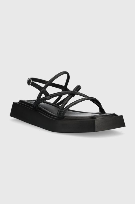 Kožené sandále Vagabond Evy čierna