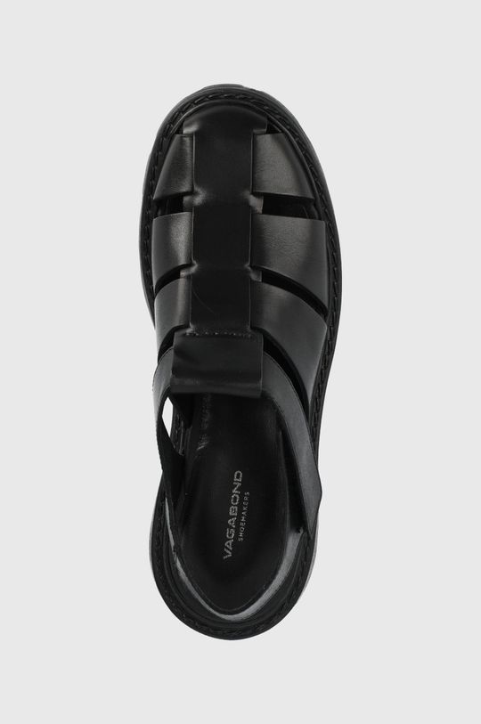 czarny Vagabond sandały skórzane COSMO 2.0