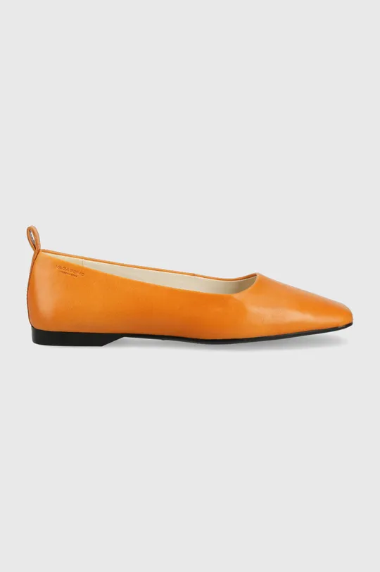 oranžová Kožené balerínky Vagabond Shoemakers Delia Dámsky