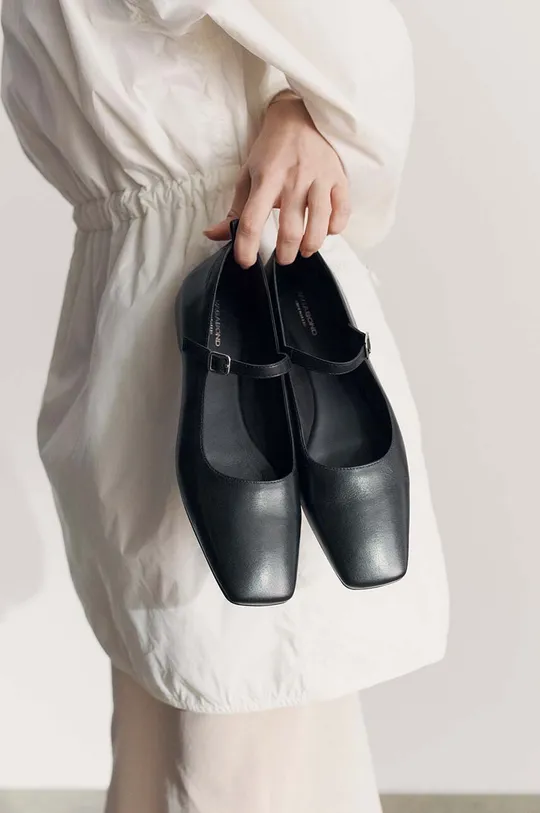 Vagabond Shoemakers bőr balerina cipő Delia