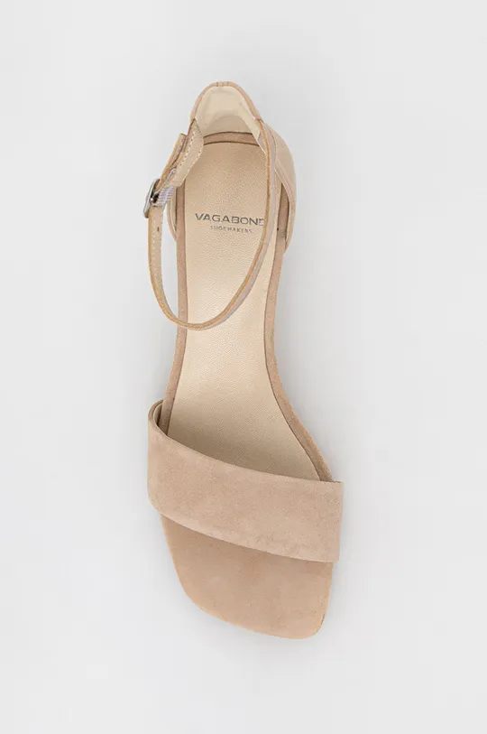 béžová Semišové sandále Vagabond Shoemakers Luisa