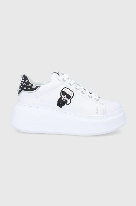 bijela Kožne cipele Karl Lagerfeld ANAKAPRI Ženski