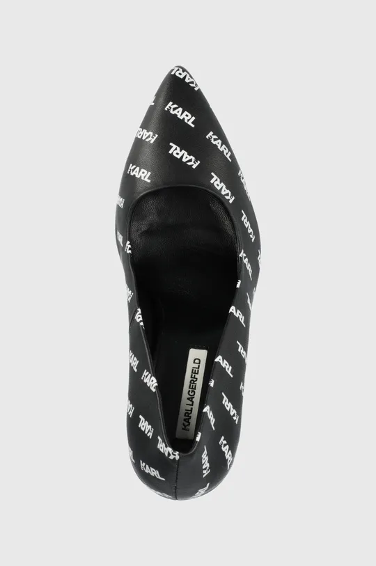 чорний Шкіряні туфлі Karl Lagerfeld Sarabande