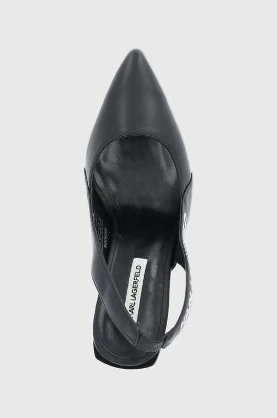 μαύρο Karl Lagerfeld - Δερμάτινες γόβες