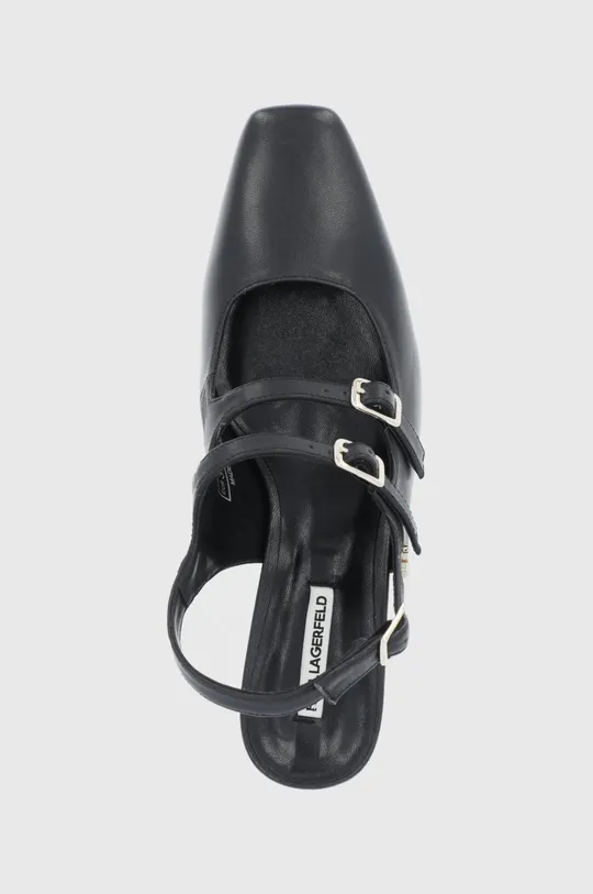 чёрный Кожаные туфли Karl Lagerfeld Panache