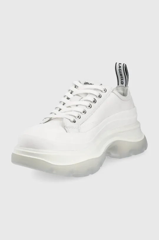 Karl Lagerfeld scarpe da ginnastica LUNA Gambale: Materiale tessile, Pelle naturale Parte interna: Materiale sintetico Suola: Materiale sintetico