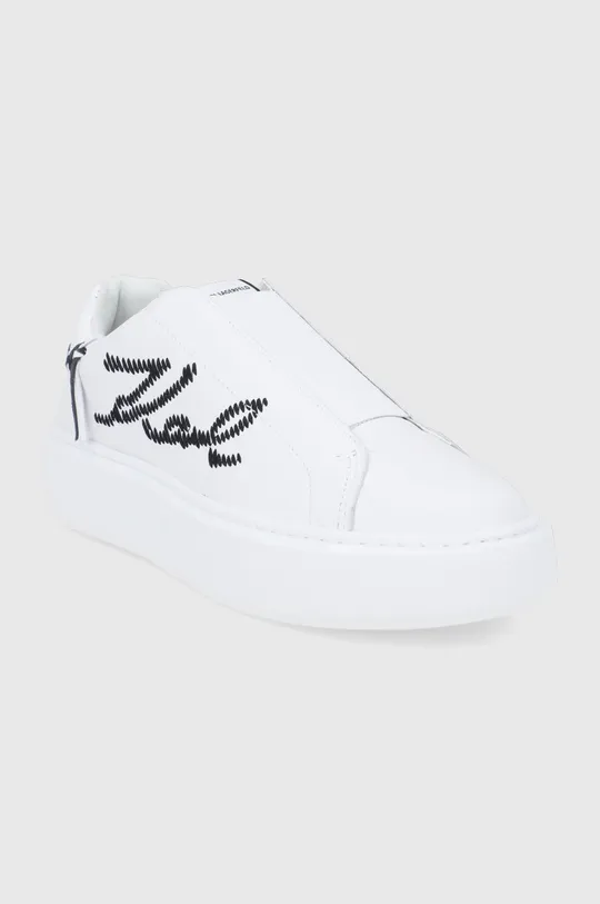 Cipele Karl Lagerfeld Maxi Kup bijela