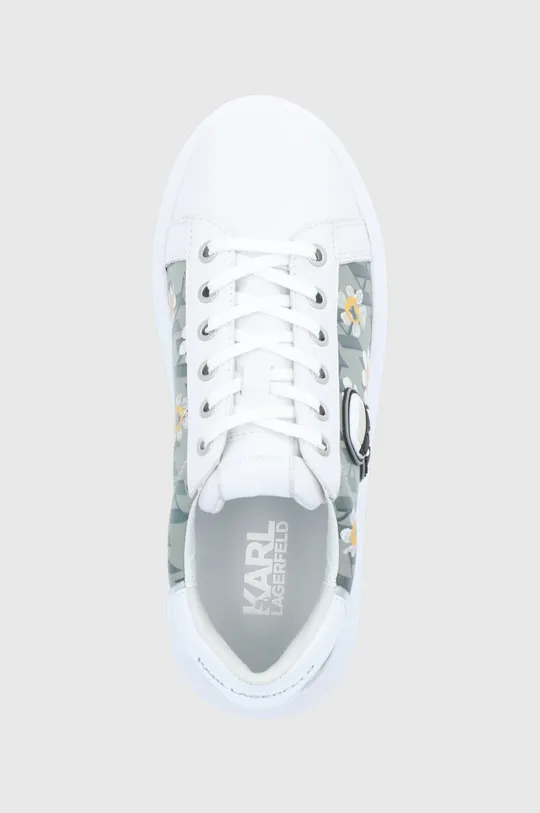 sivá Kožená obuv Karl Lagerfeld