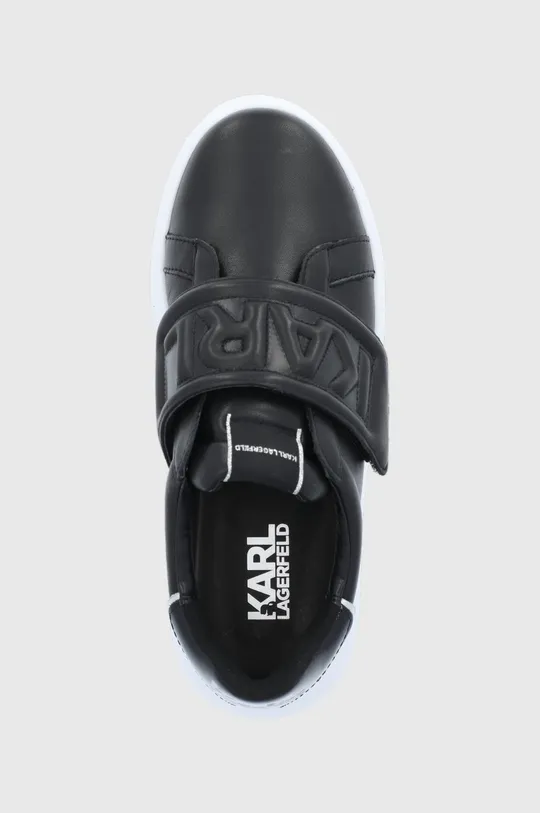 μαύρο Δερμάτινα παπούτσια Karl Lagerfeld KAPRI