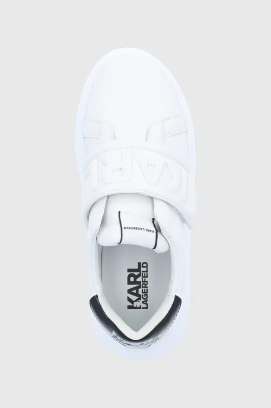 λευκό Karl Lagerfeld - Δερμάτινα παπούτσια Kapri