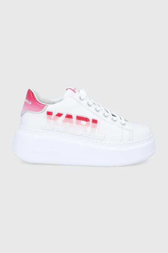 λευκό Δερμάτινα παπούτσια Karl Lagerfeld Anakapri Γυναικεία