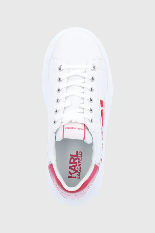 λευκό Δερμάτινα παπούτσια Karl Lagerfeld Anakapri