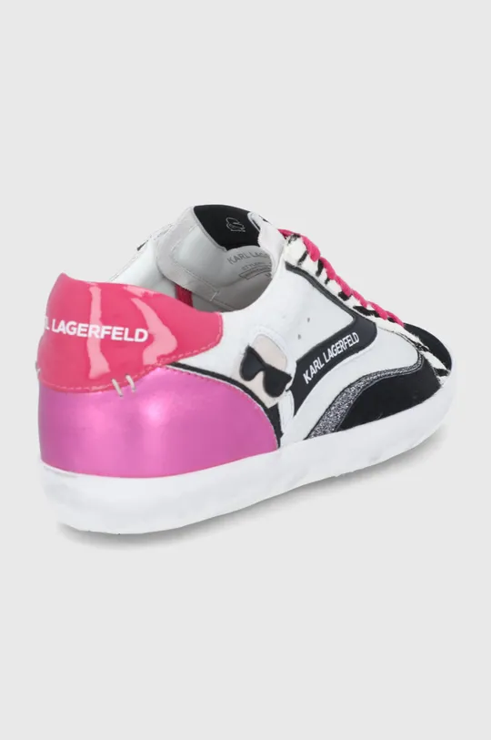 Karl Lagerfeld - Δερμάτινα παπούτσια Skool  Πάνω μέρος: Δέρμα Εσωτερικό: Συνθετικό ύφασμα Σόλα: Συνθετικό ύφασμα